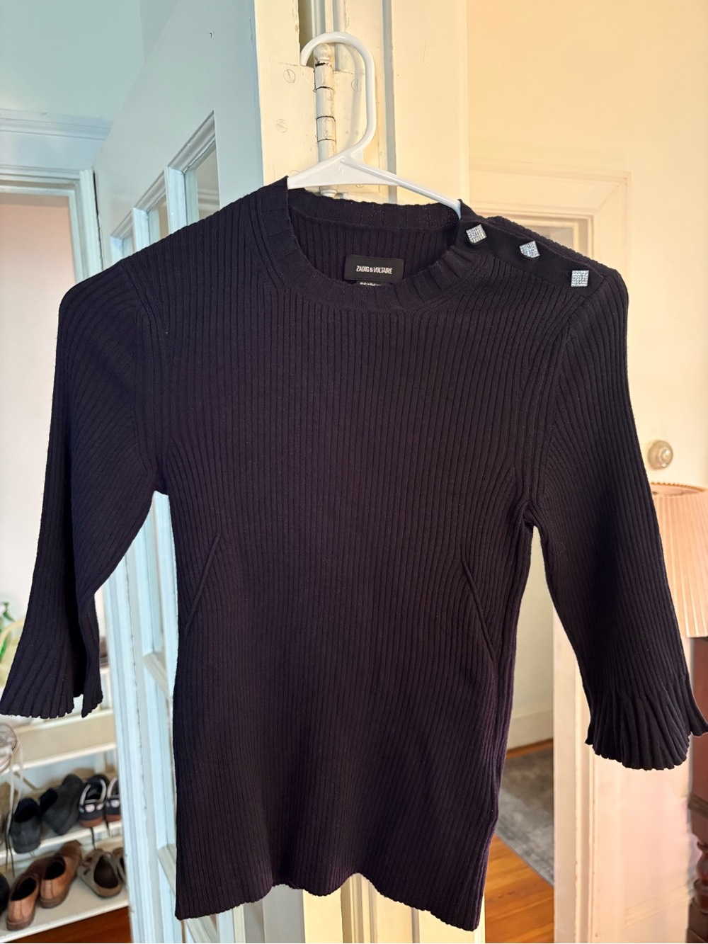 NWT Zadig & Voltaire Fobee ribbed sweater